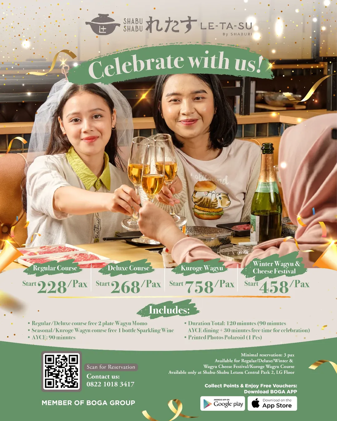 Interior Shabu Shabu Letasu Modern