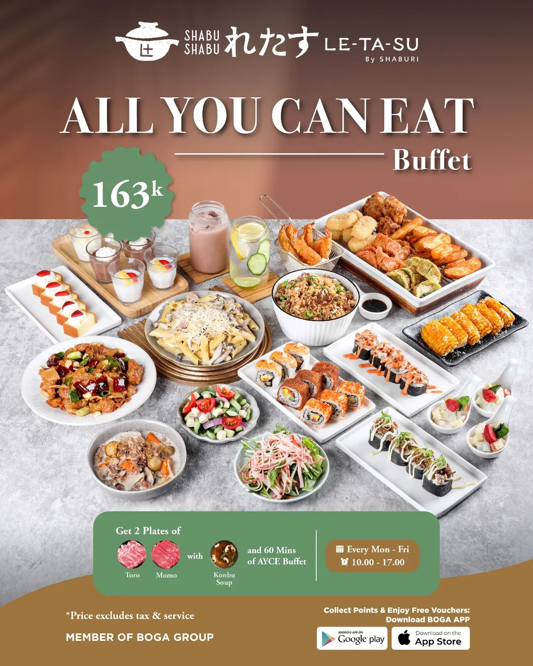 70+ Buffet Picks Letasu